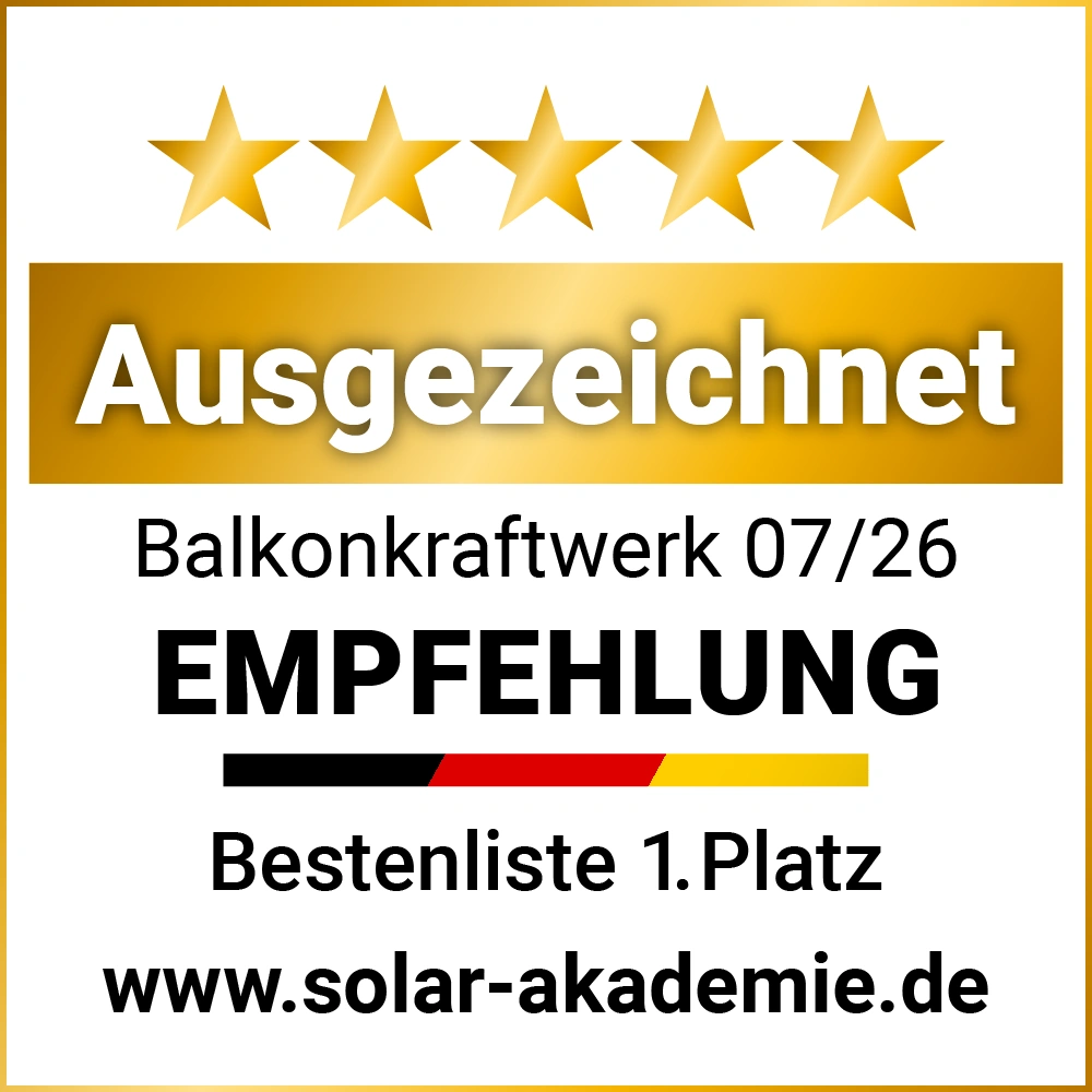 Solar Akademie: Ausgezeichnet